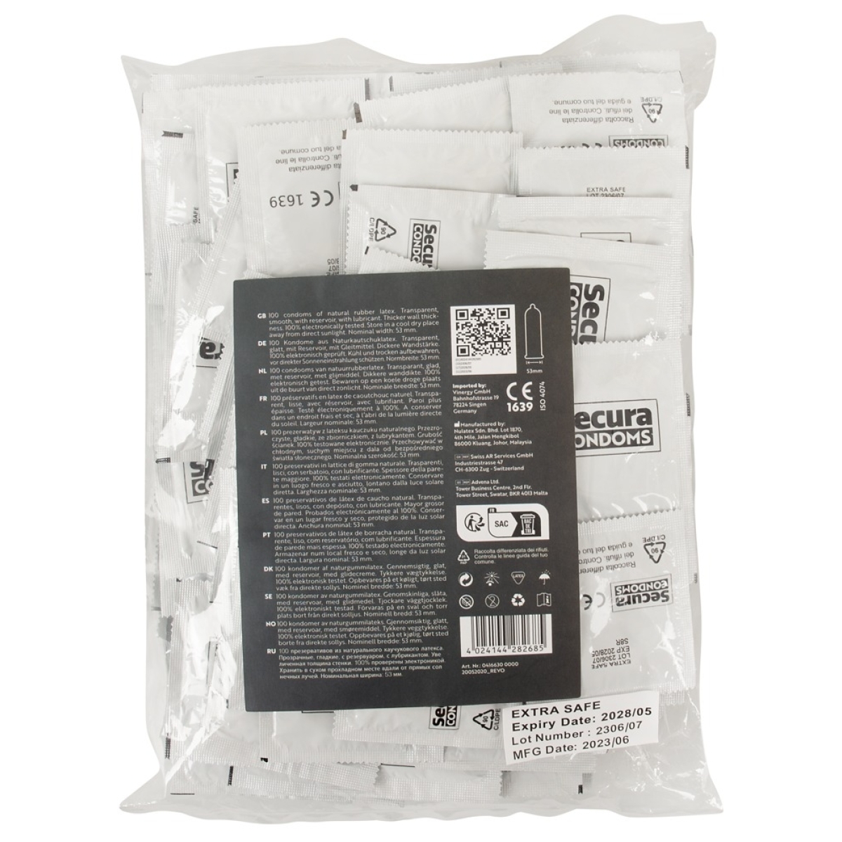 preservatifs epais en latex extra safe x100 1