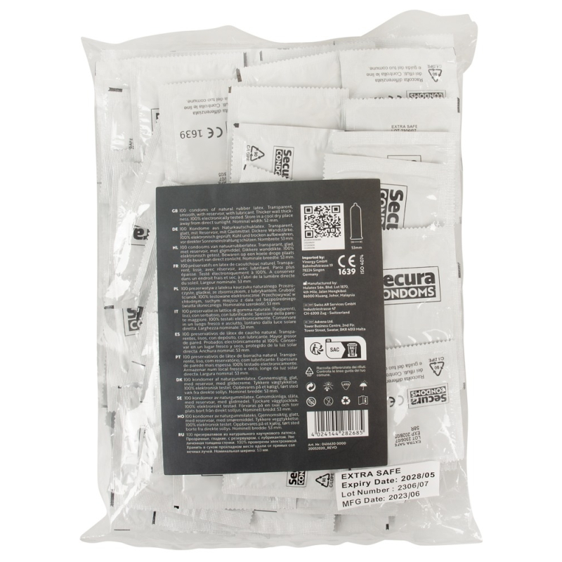 preservatifs epais en latex extra safe x100 1