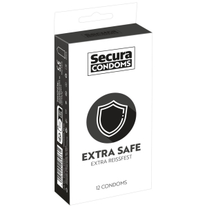 preservatifs epais en latex extra safe x12