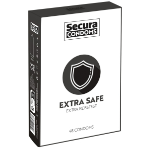 preservatifs epais en latex extra safe x48