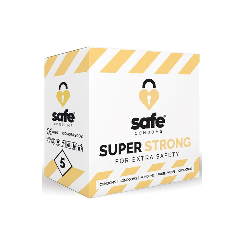 preservatifs-epais-super-strong-safe-x5 preservatifs epais super strong safe x5