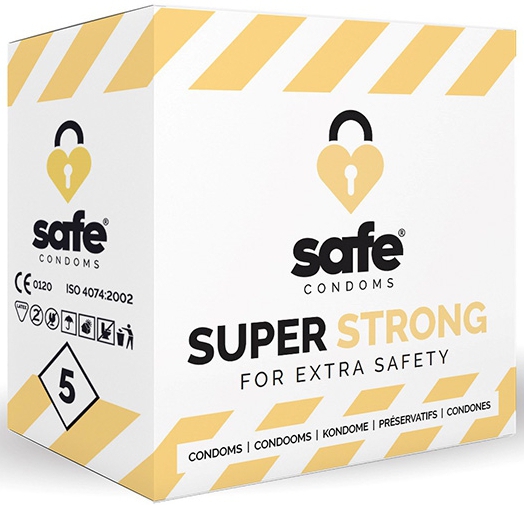 preservatifs-epais-super-strong-safe-x5 preservatifs epais super strong safe x5