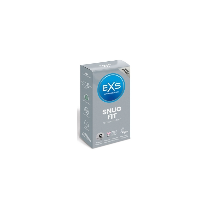 preservatifs etroits snug fit x12