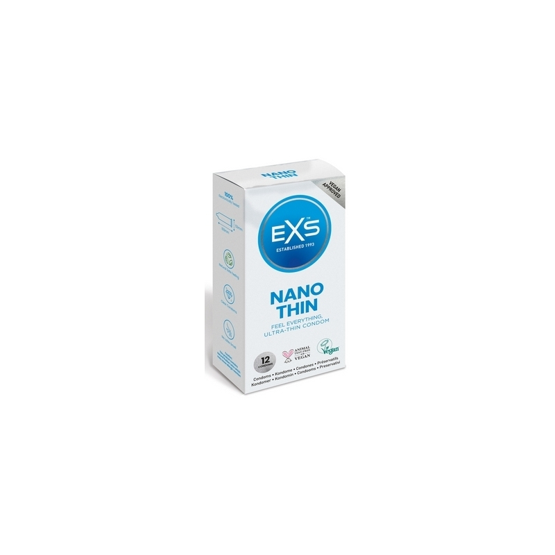 preservatifs fins nano thin x12