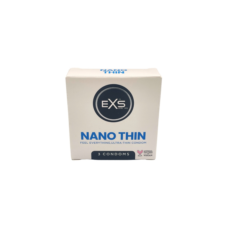 preservatifs fins nano thin x3