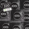 preservatifs latex noirs black x100