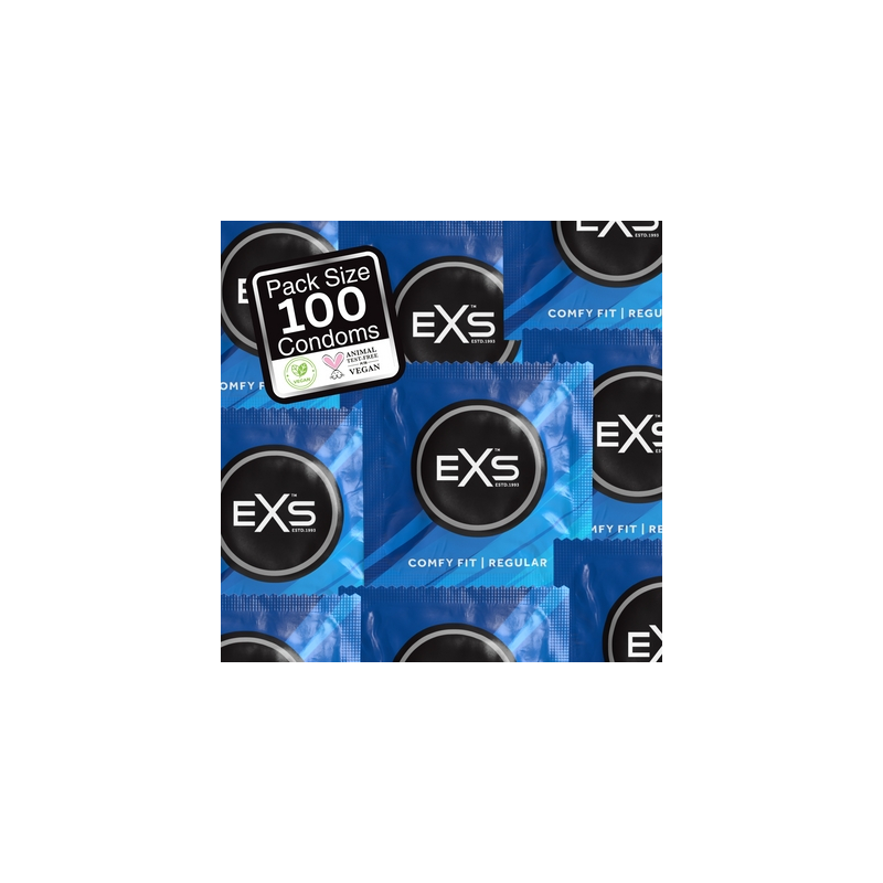 preservatifs latex regular x100