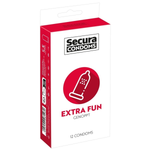 preservatifs perles en latex extra fun x12