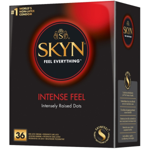 preservatifs perles sans latex skyn intense feel x36