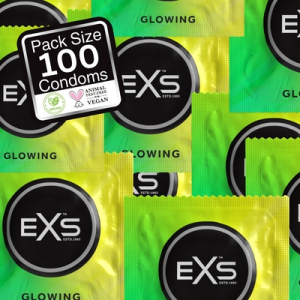 preservatifs phosphorescents glowing x100