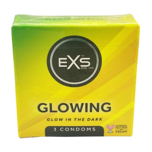preservatifs phosphorescents glowing x3