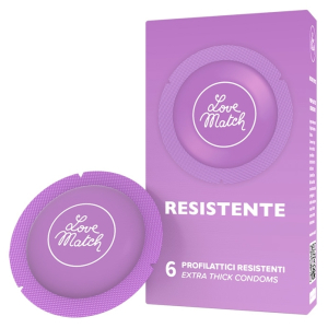 preservatifs resistants resistente x6