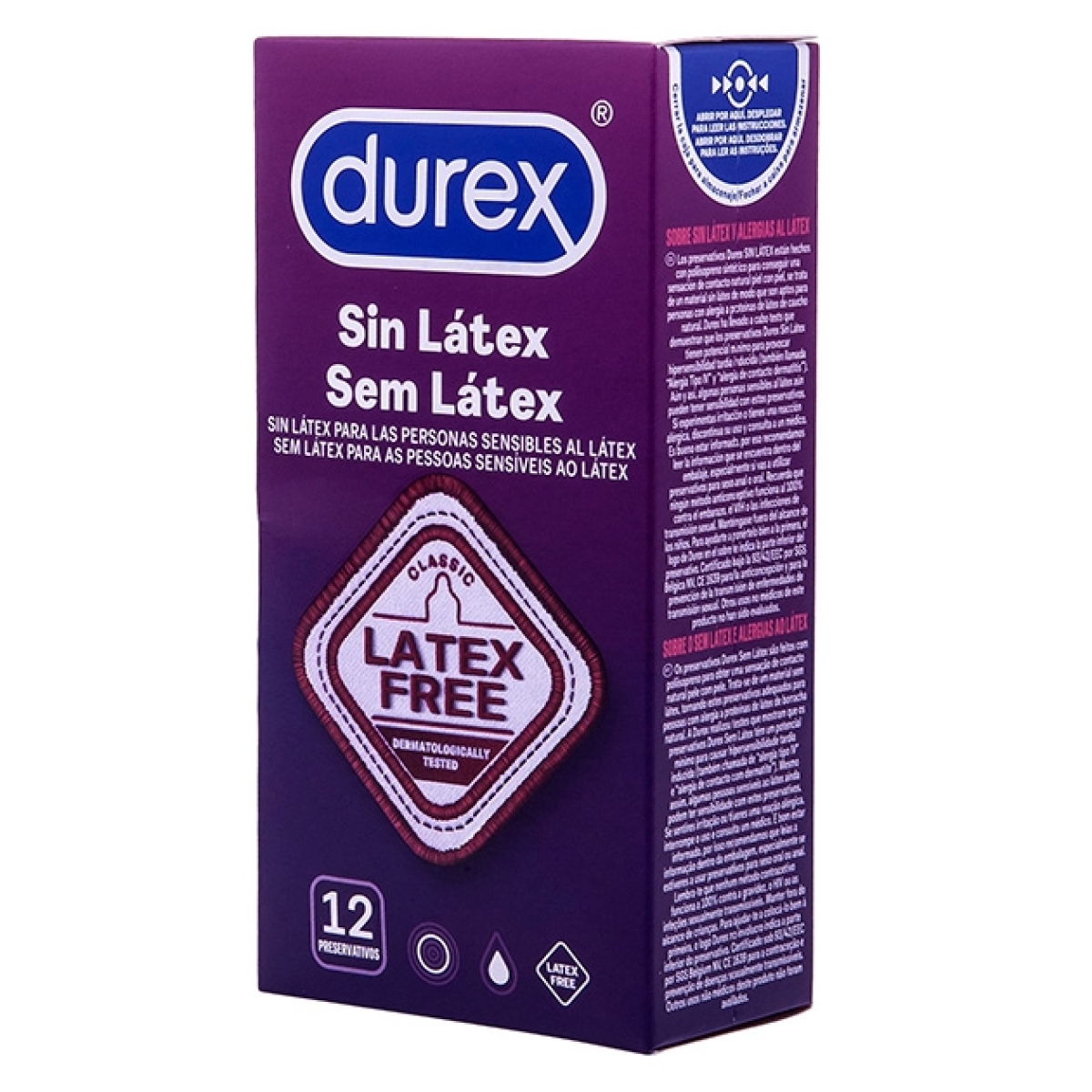 preservatifs sans latex durex x12