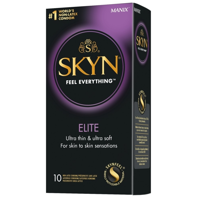 preservatifs-sans-latex-skyn-elite-x10 preservatifs sans latex skyn elite x10