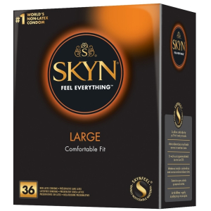 preservatifs sans latex skyn large x36