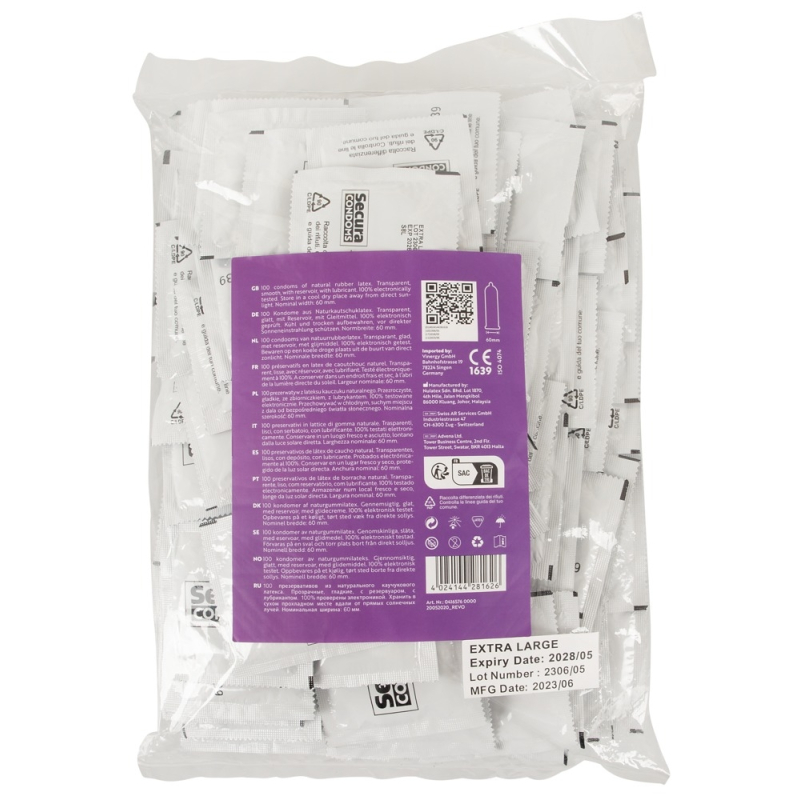 preservatifs xxl en latex extra large x100 1