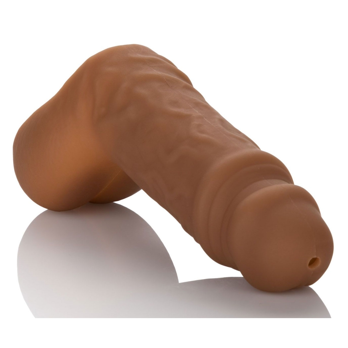 prothese penis creuse 10 x 3cm marron