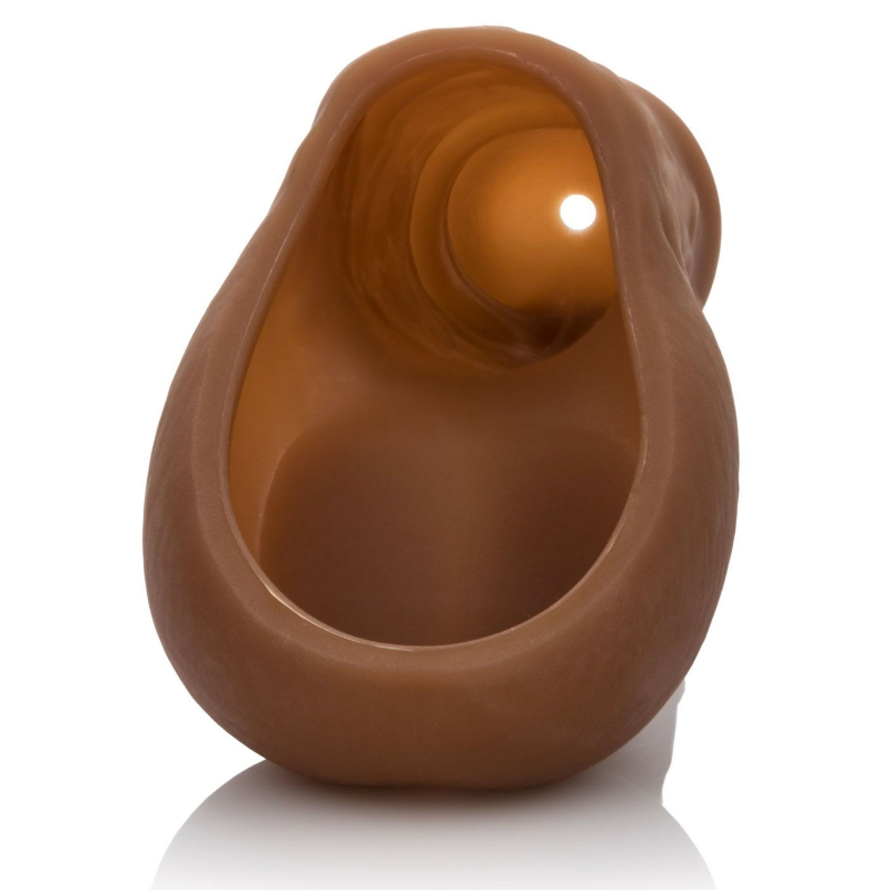 prothese penis creuse 10 x 3cm marron 2