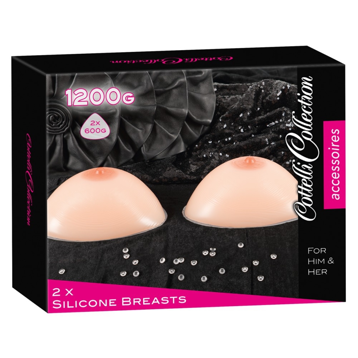 protheses seins en silicone 2 x 600g 1
