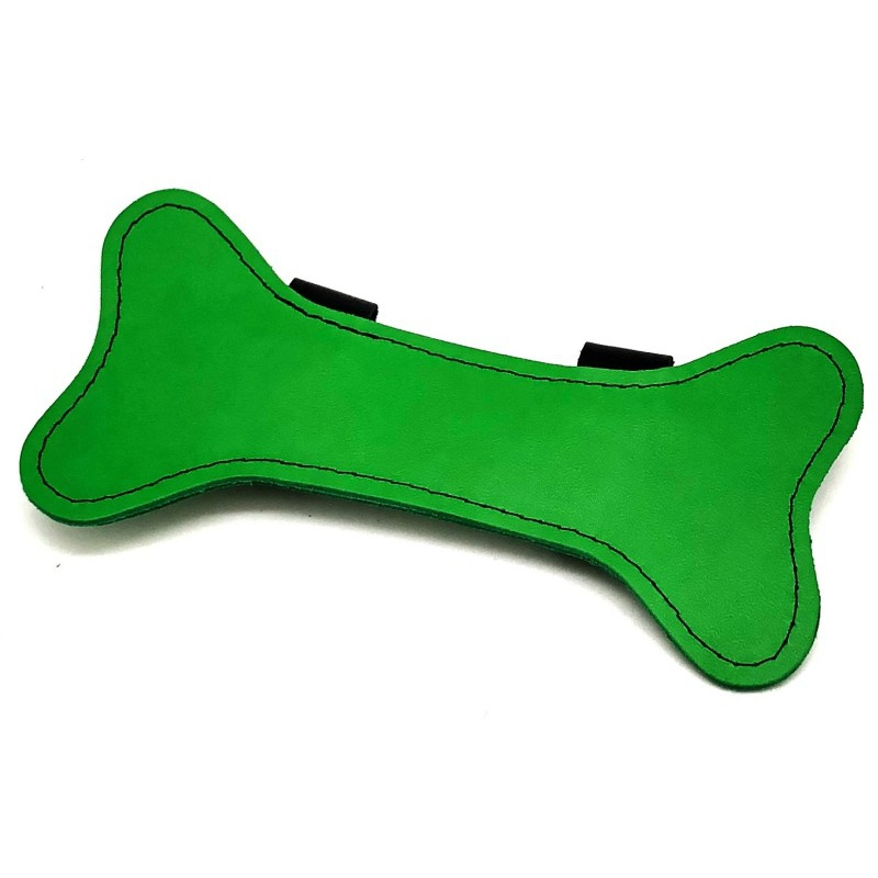 puppy os en cuir vert 1