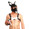 puppy set oreilles et langue en cuir blanc 2