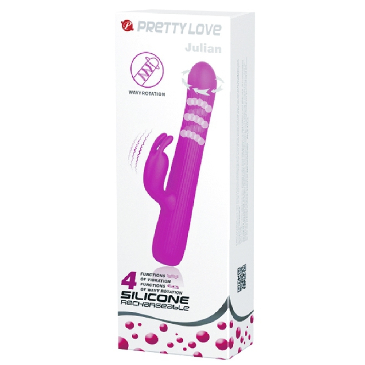 rabbit a rotation julian pretty love 12 x 25 cm violet 1