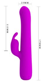 rabbit a rotation julian pretty love 12 x 25 cm violet 5