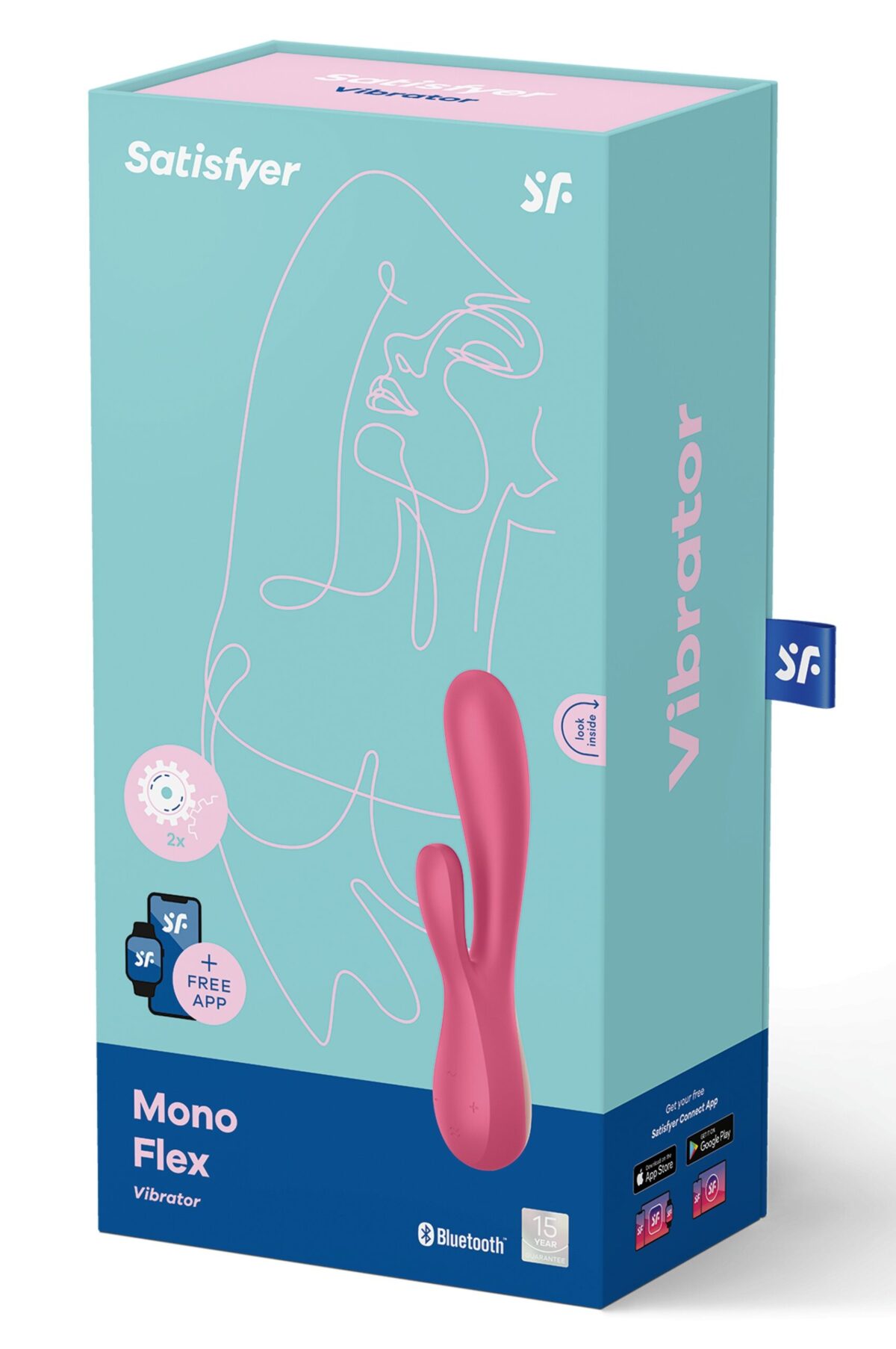 rabbit connecte mono flex satisfyer rose 8 scaled