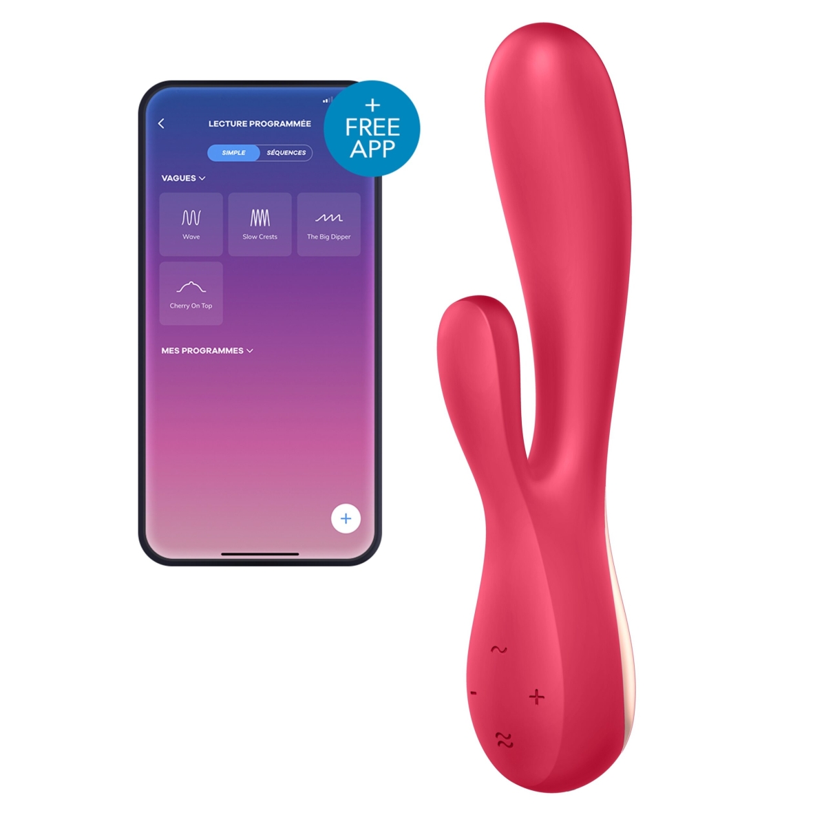 rabbit connecte mono flex satisfyer rose scaled