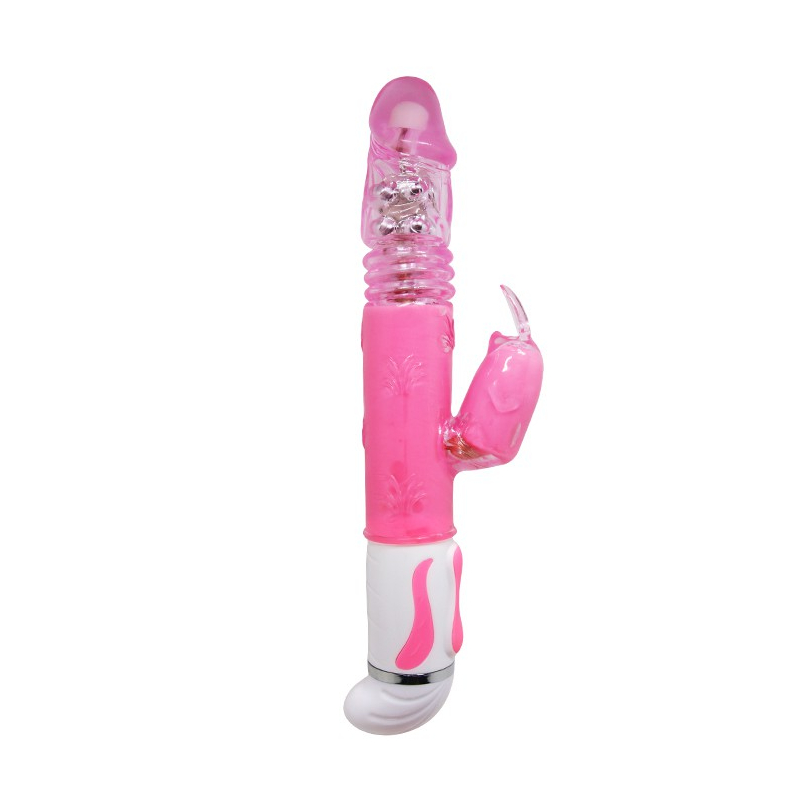 rabbit geant multi vibes 15 x 4 cm rose 3