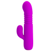 rabbit leopold pretty love 11 x 3 cm violet 2