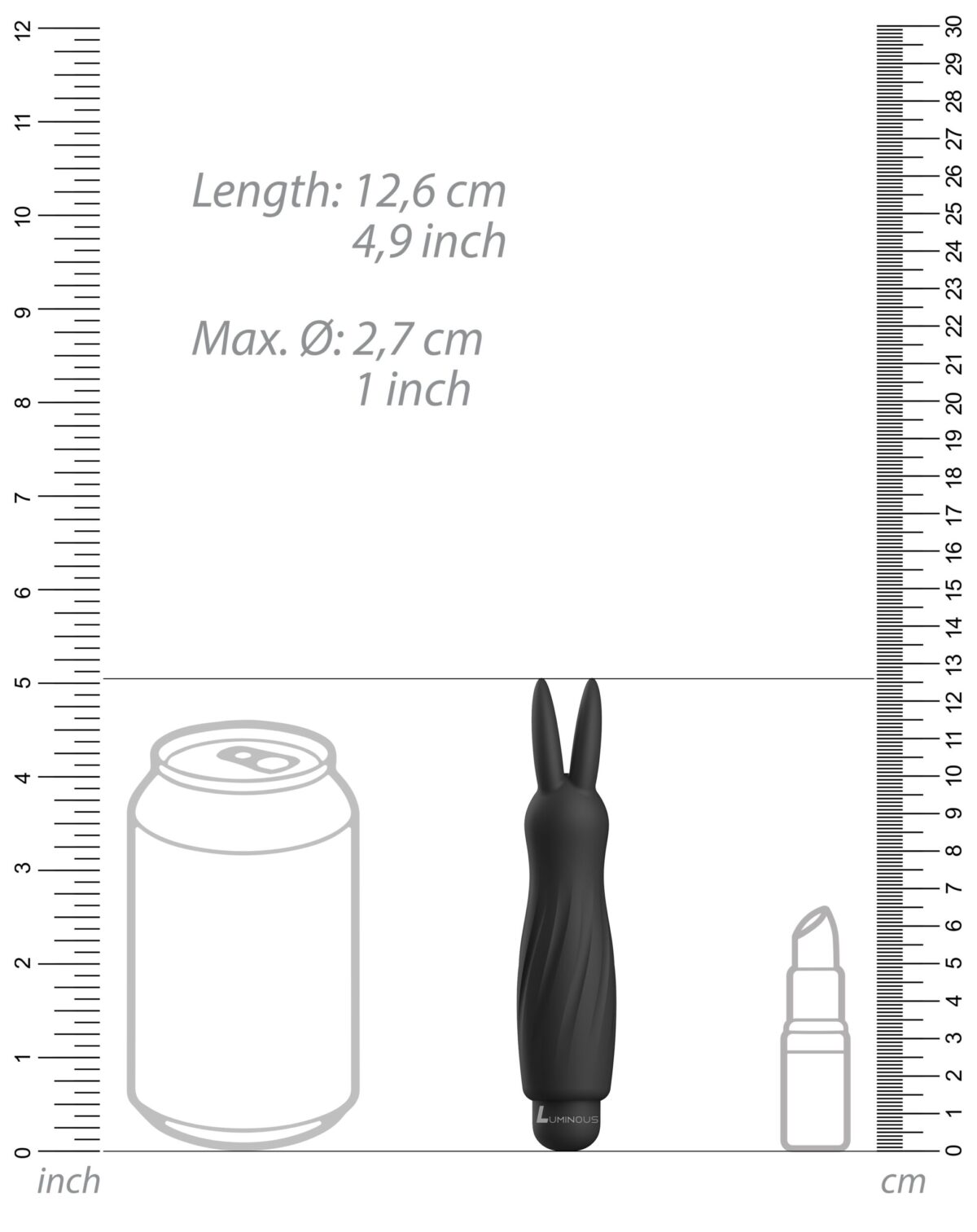 rabbit sofia 13cm noir 4 scaled