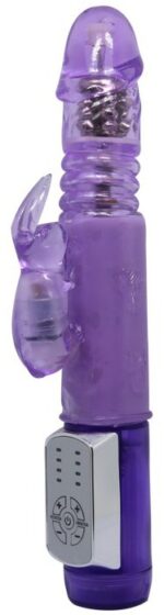 rabbit vibrant mister up and down violet 14 x 35 cm