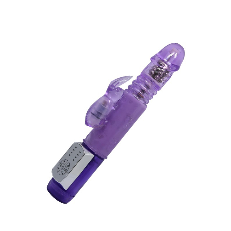 rabbit vibrant mister up and down violet 14 x 35 cm 2