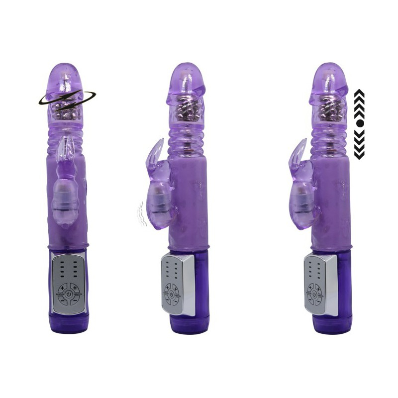 rabbit vibrant mister up and down violet 14 x 35 cm 4
