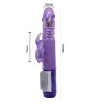rabbit vibrant mister up and down violet 14 x 35 cm 5