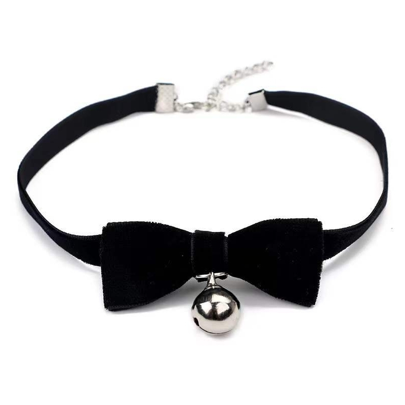 ras de cou bow gling noir 2