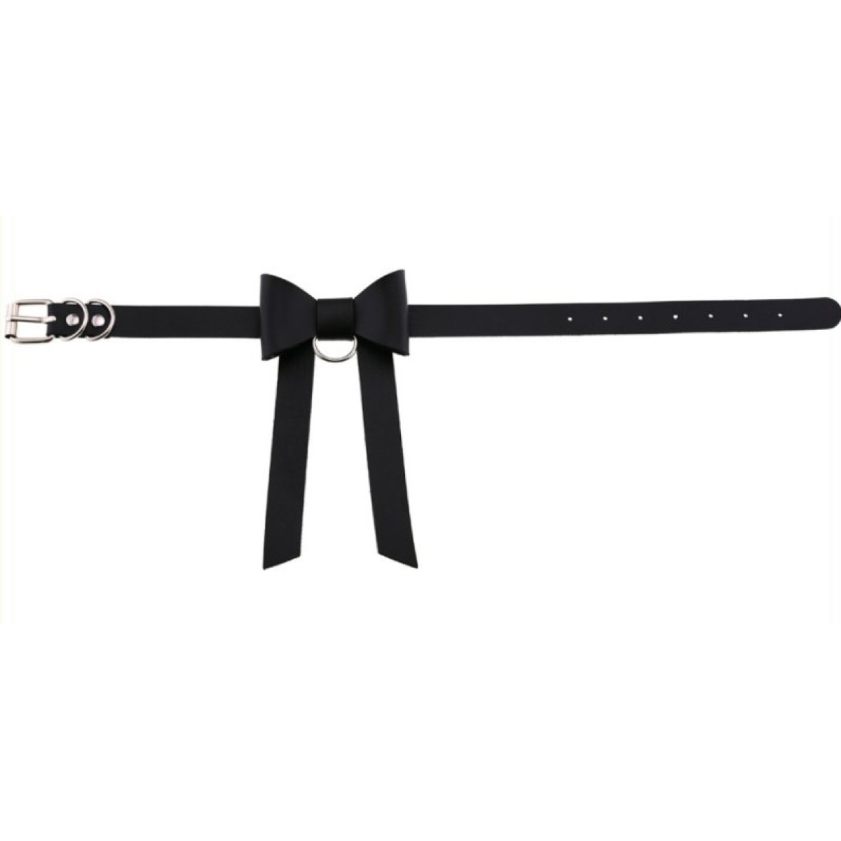 ras de cou bow night noir 3