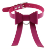 ras de cou bow night rose