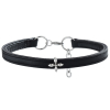 ras de cou cross double noir