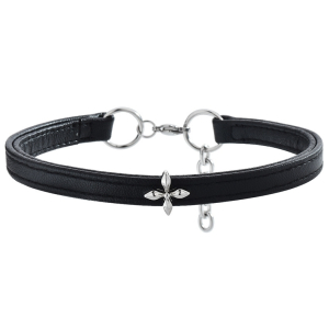 ras de cou cross double noir