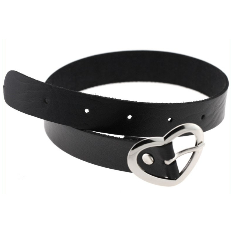ras de cou heart attach noir 1