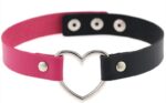 ras de cou heart duo noir violet 1