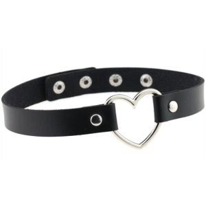 ras de cou heart lish noir