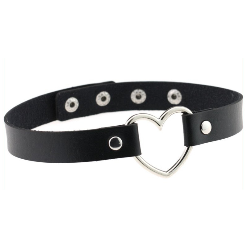 ras de cou heart lish noir