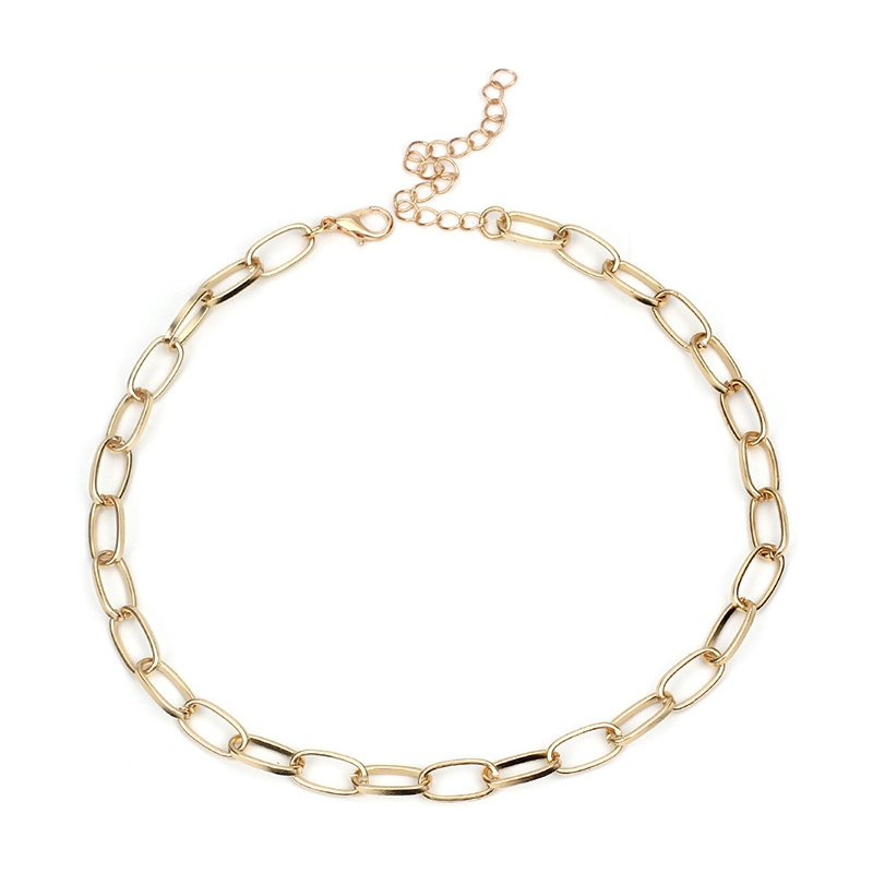 ras de cou hollow ring dore 1
