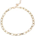 ras de cou hollow ring dore 4