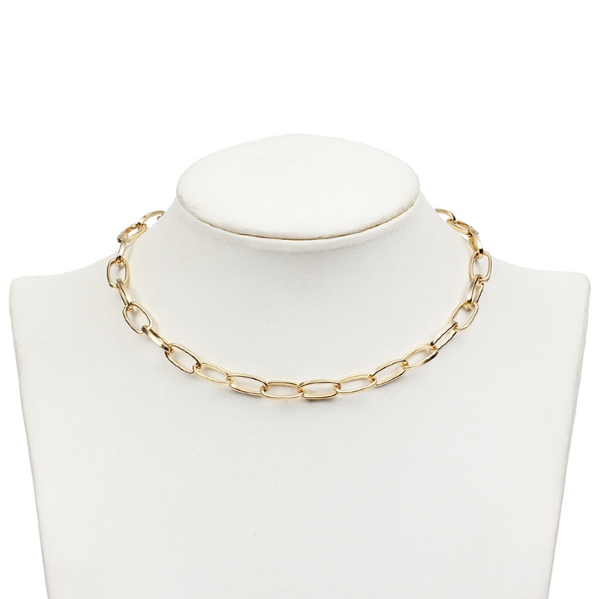 ras de cou hollow ring dore 5