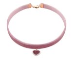ras de cou lotus heart rose 2
