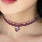 ras de cou lotus heart rose 3